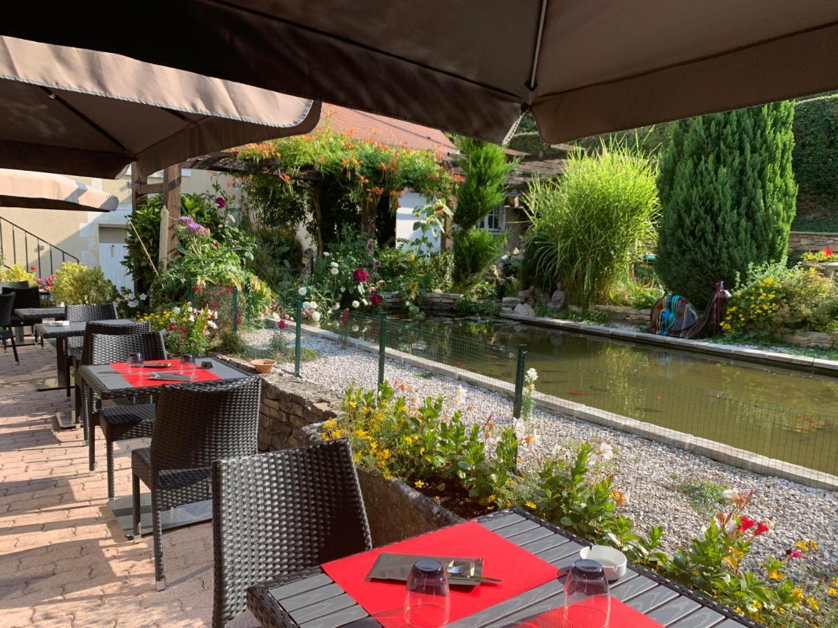 Logis Hotel Restaurant Le Moulin De La Coudre Venoy Exteriör bild